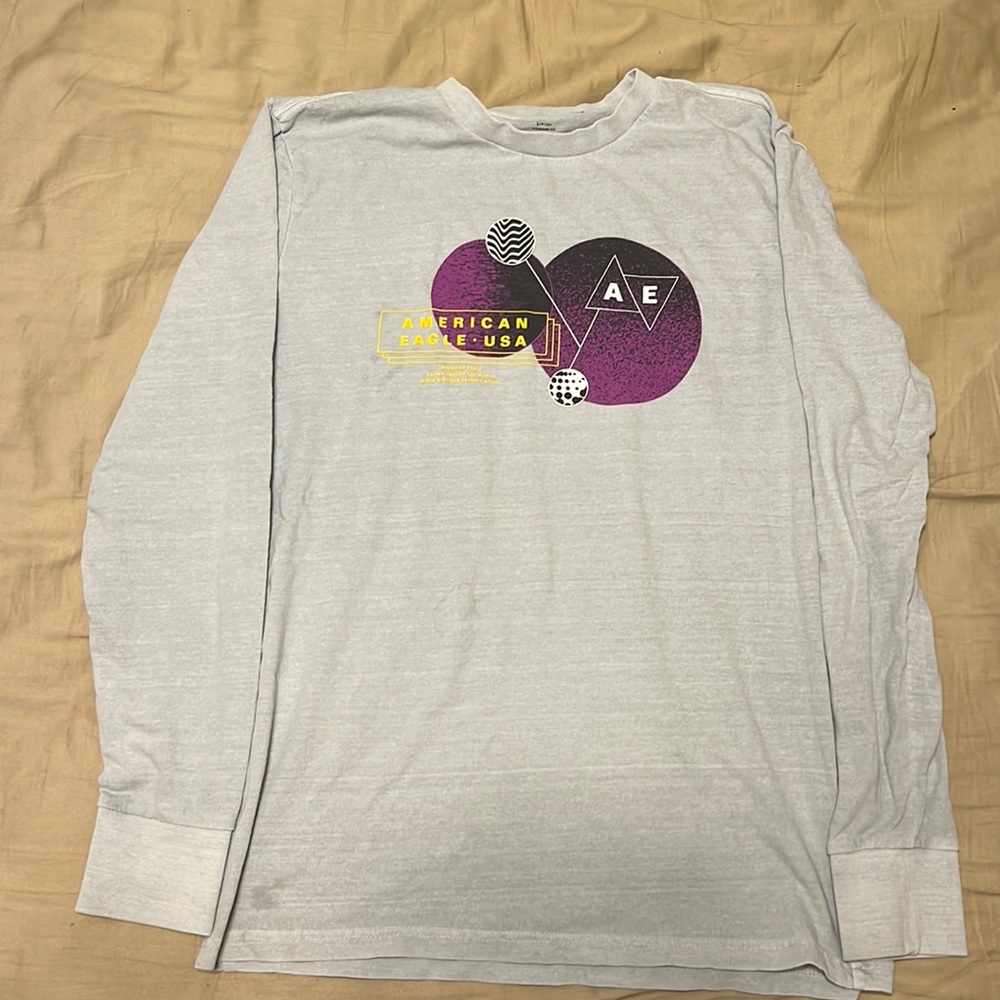 American Eagle graphic tee, longsleeve